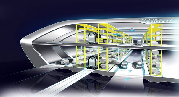 Next Generatio Train Cargo-Terminal
