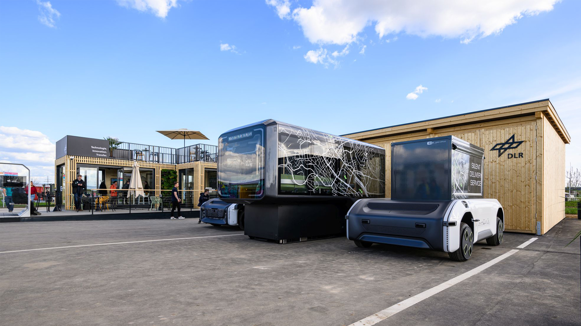 Ausstellungsstand DLR auf der Bundesgartenschau 2024