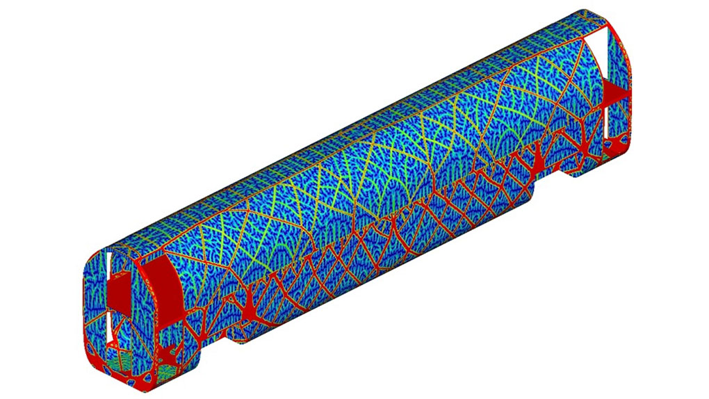 Topologieoptimierung eines Wagenkastens