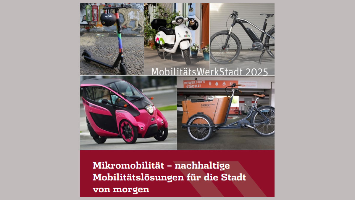 Cover Broschüre Mikromobilität Schorndorf
