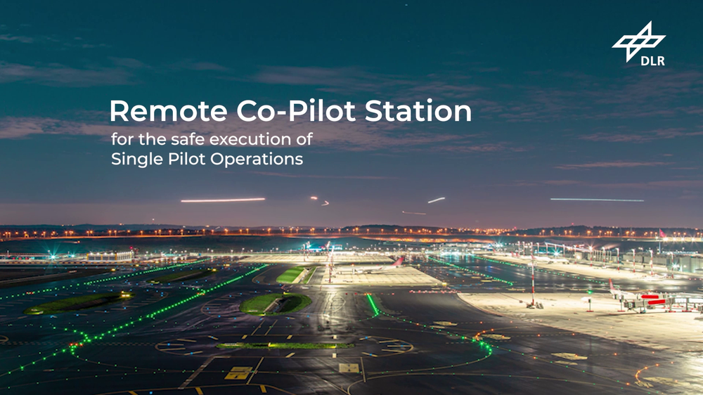Remote Co-Pilot Station for safe Single Pilot Operations