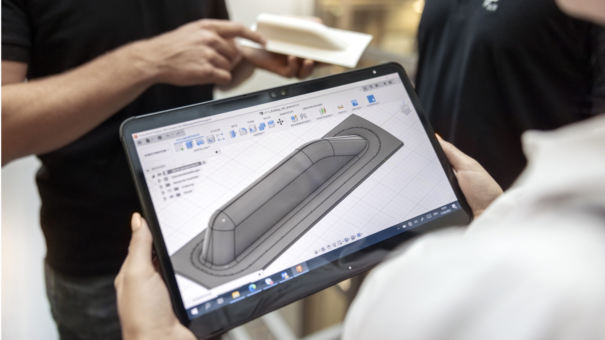 Vom digitalen Entwurf bis zum fertigen Bauteil