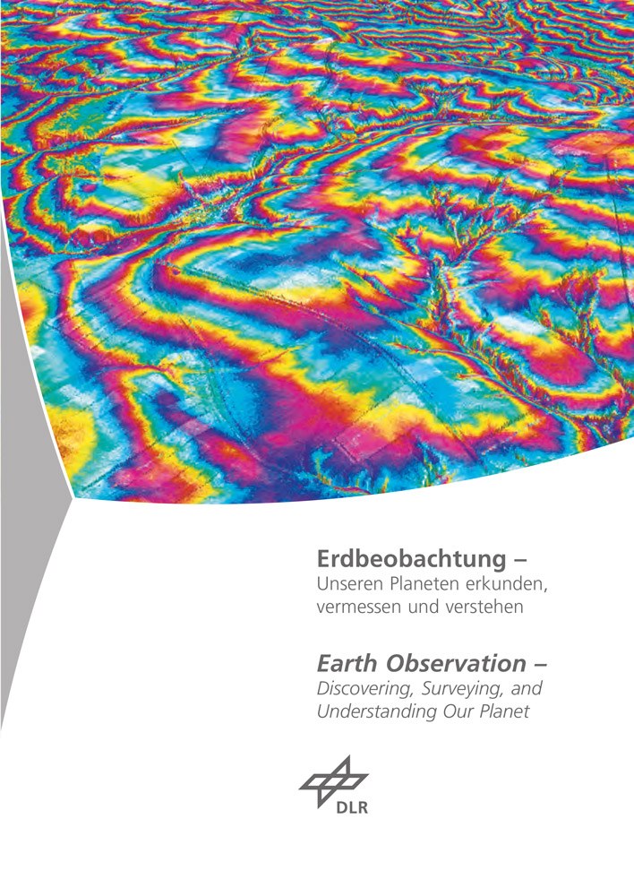 Cover der Broschüre zur Erdbeobachtung.