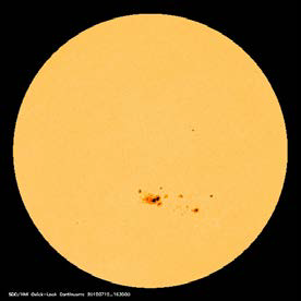 Sonnenflecken