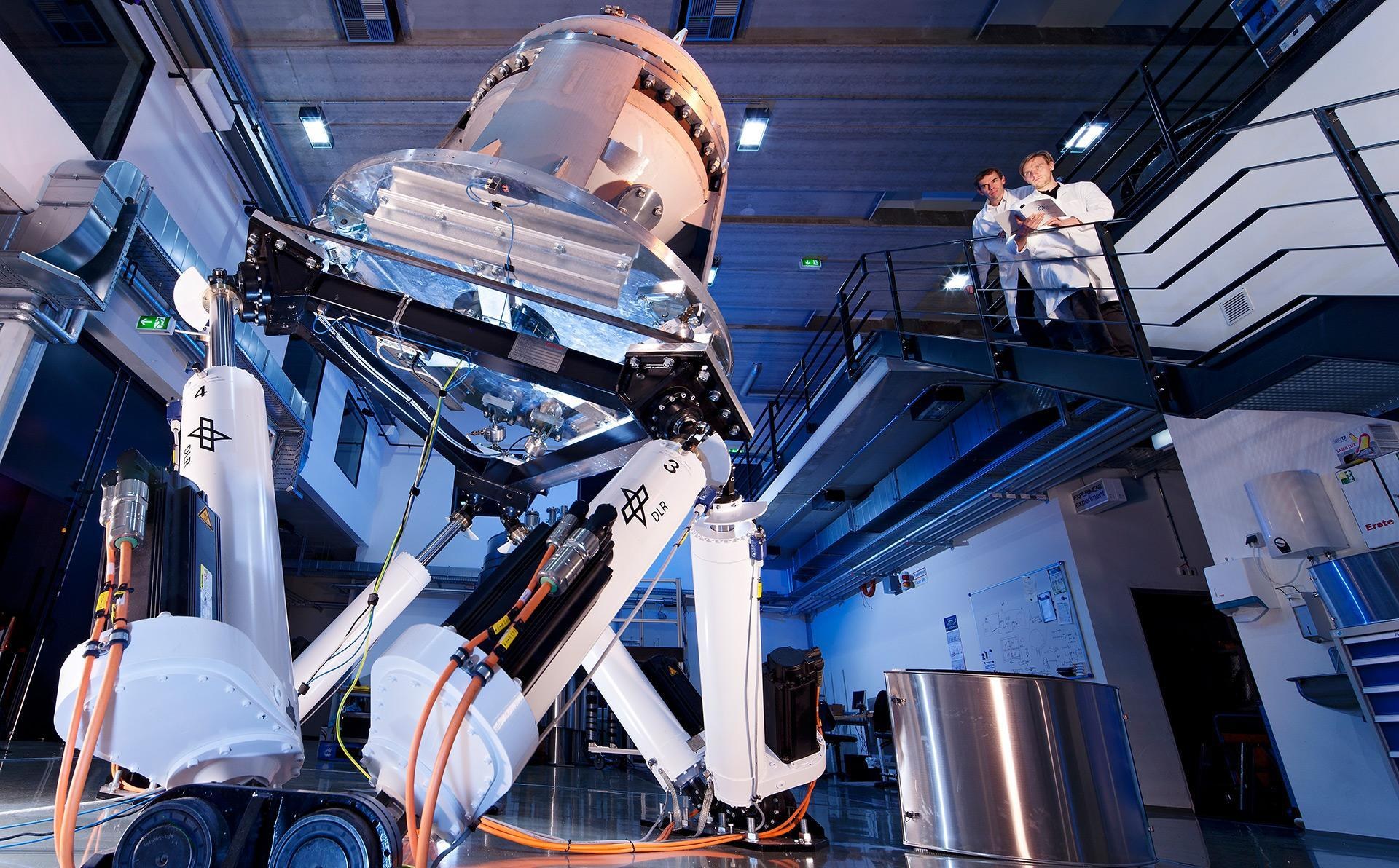 Untersuchung der Fluiddynamik im Tankdemonstrator (Airbus-DS) auf dem Hexapod des Kryo-Lab