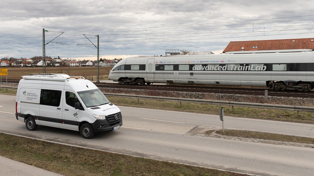 Zukunftstechnologien für den Schienenverkehr - Messkampagne im Laborzug, März 2021 (engl.)