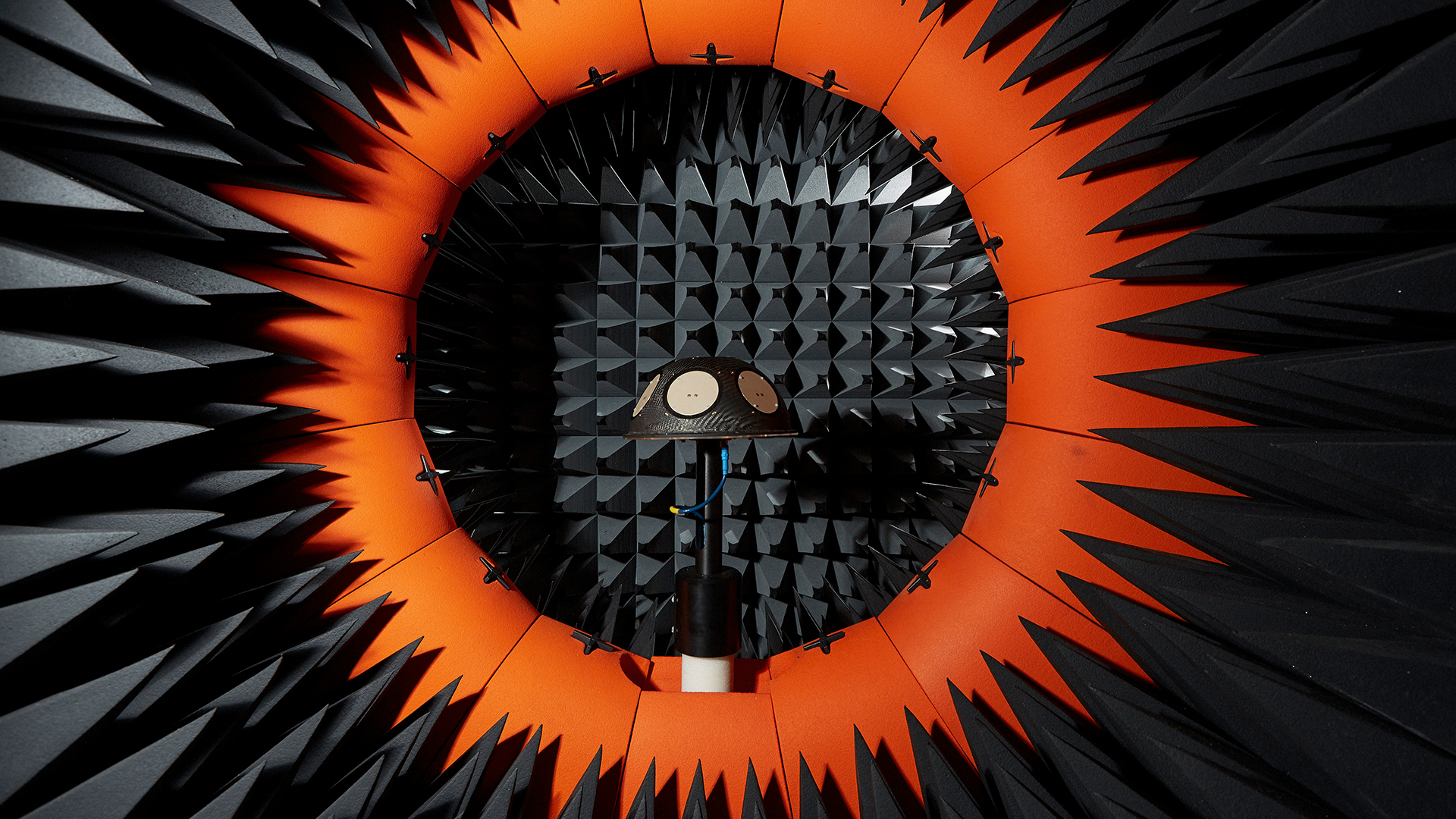 Antenne in der Messkammer