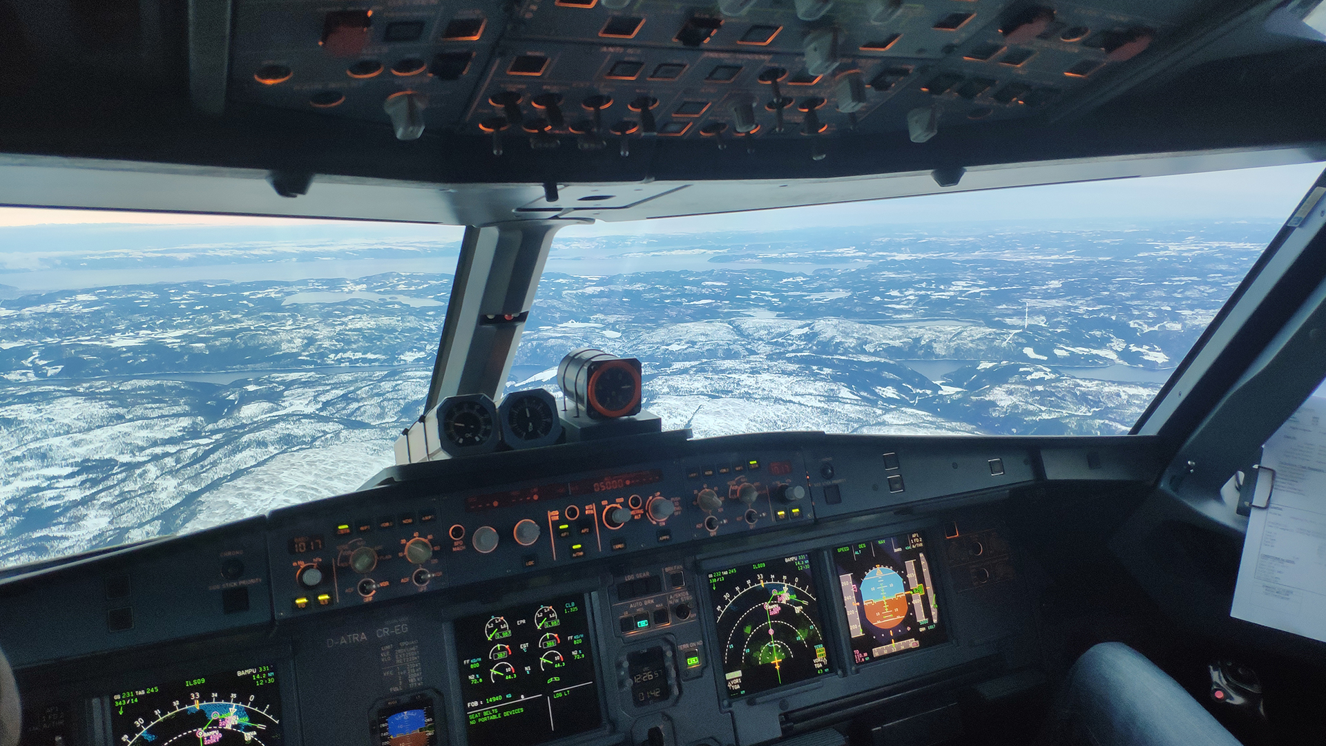 GBAS Flugtests mit ATRA - Blick aus dem Cockpit