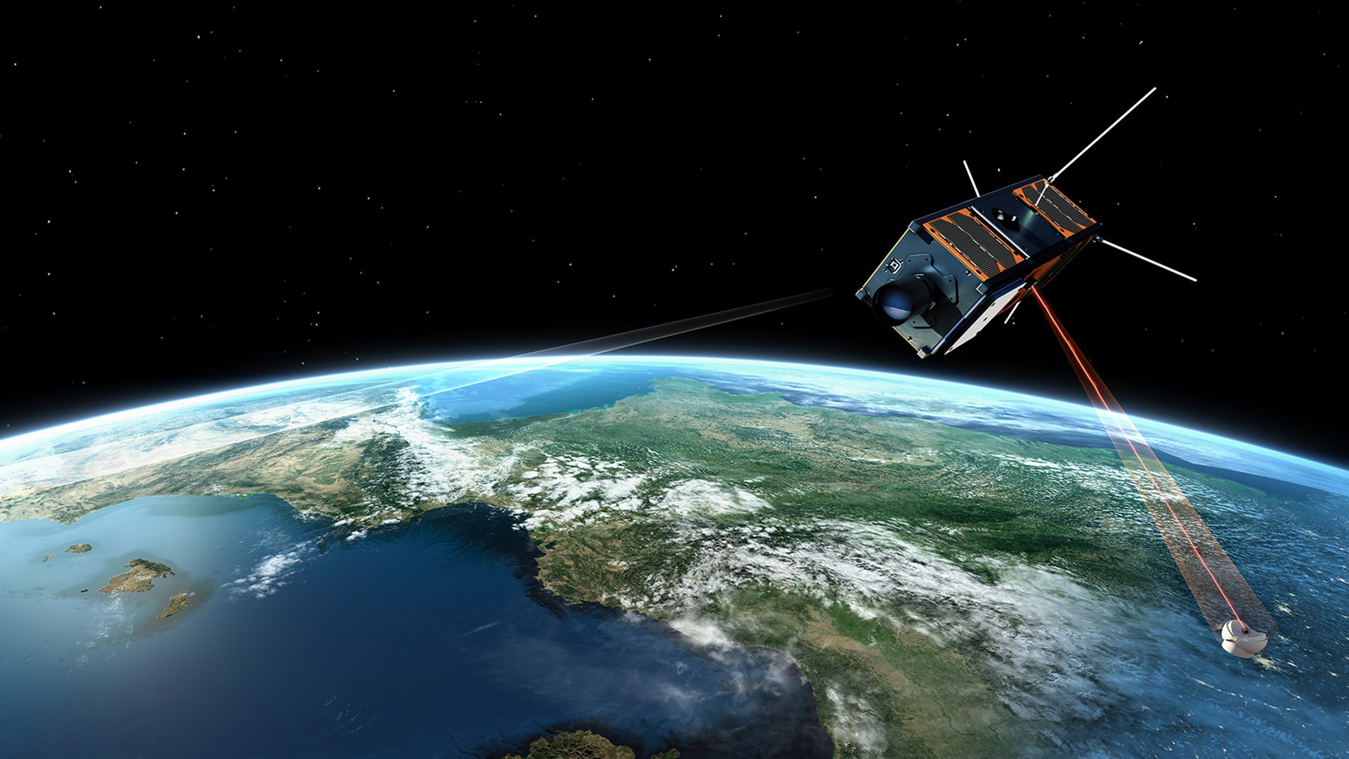 OSIRIS4CubeSat - Kleinstsatellit PIXL-1 mit Laserterminal