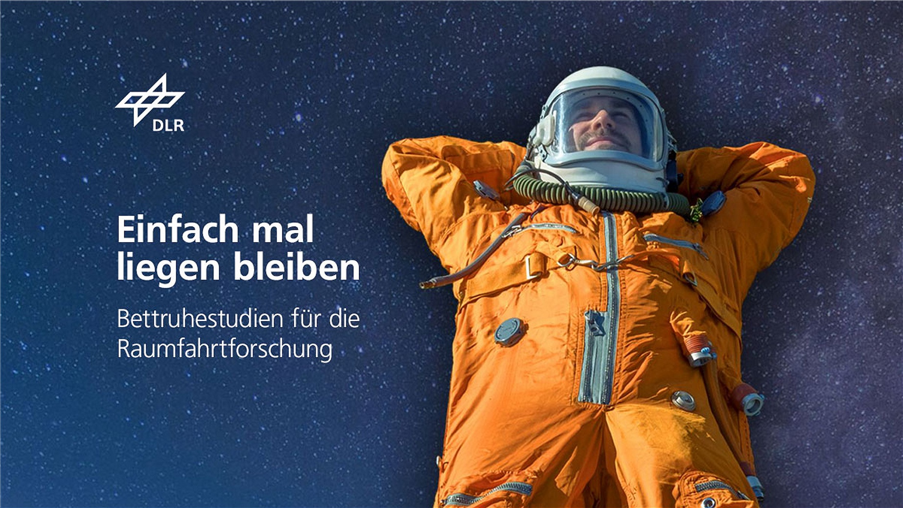 Terrestrische AstronautInnen für NASA-Bettruhestudie ab Herbst 2024 gesucht!