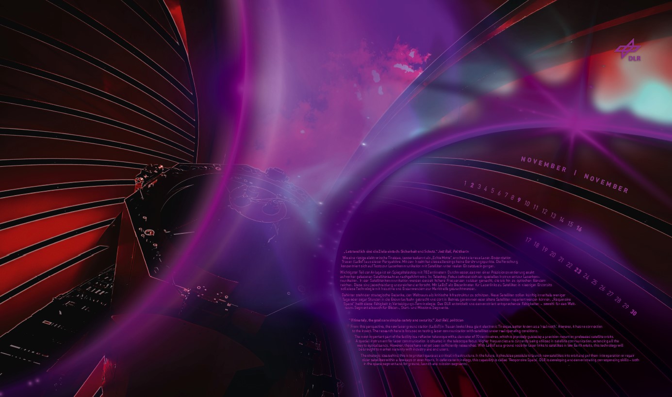 Laserkommunikation, Kritische Infrastruktur