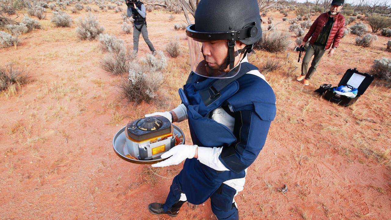 Hayabusa2 Kapselbergung