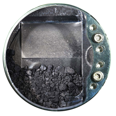Probenbehälter mit Proben des Asteroiden Ryugu