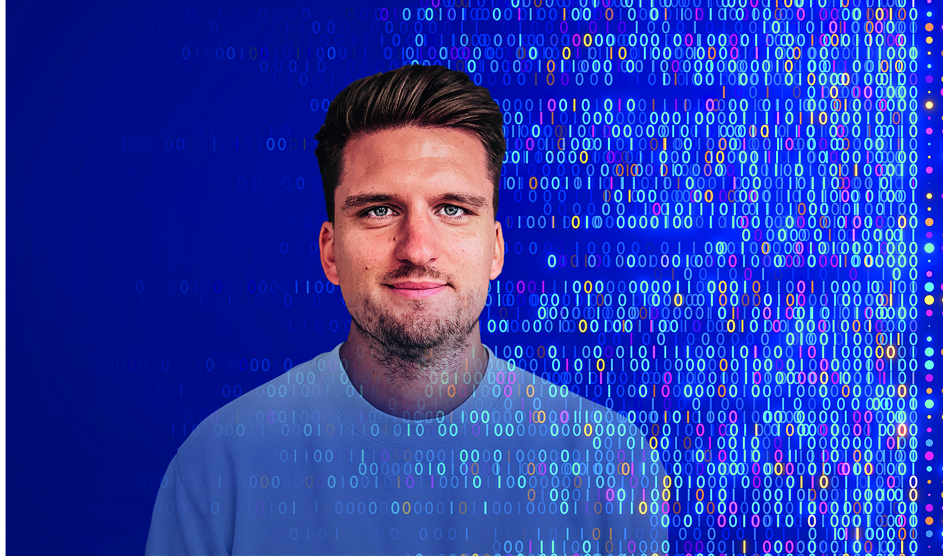 Foto von Maximilian Stäbler vom DLR-Institut für KI-Sicherheit