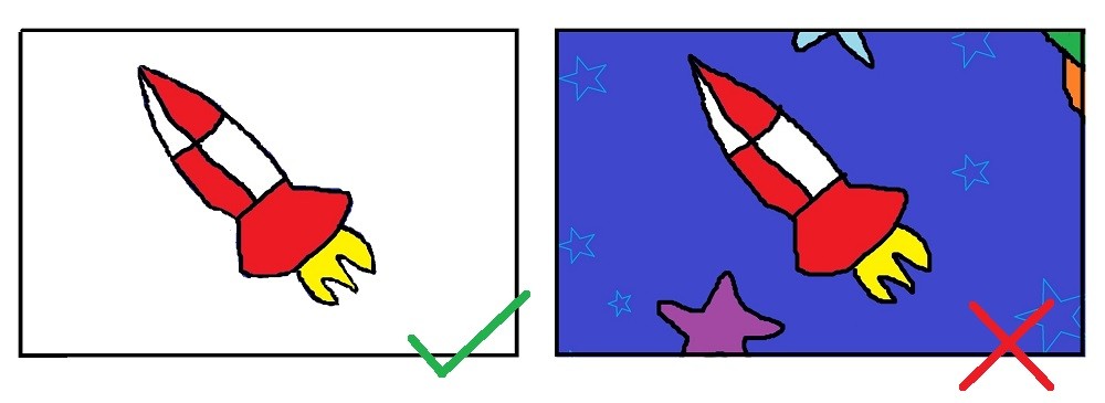 Vergleichsbilder Malwettbewerb