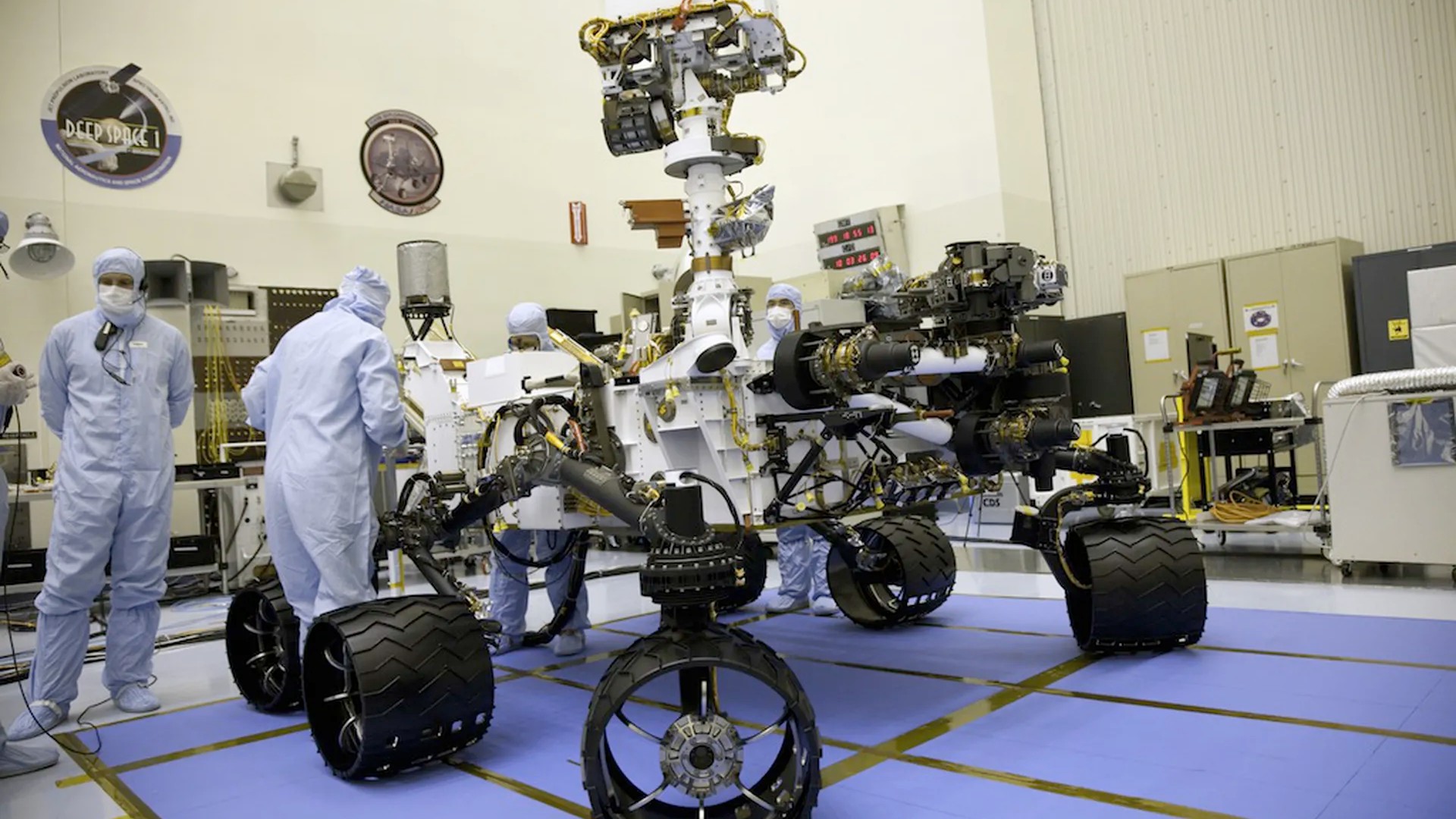 Mars Curiosity Startvorbereitungen