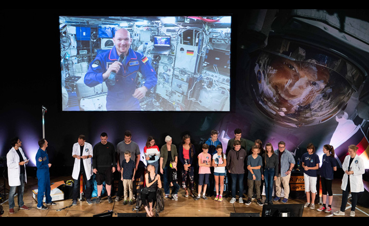 Livecall mit Alexander Gerst