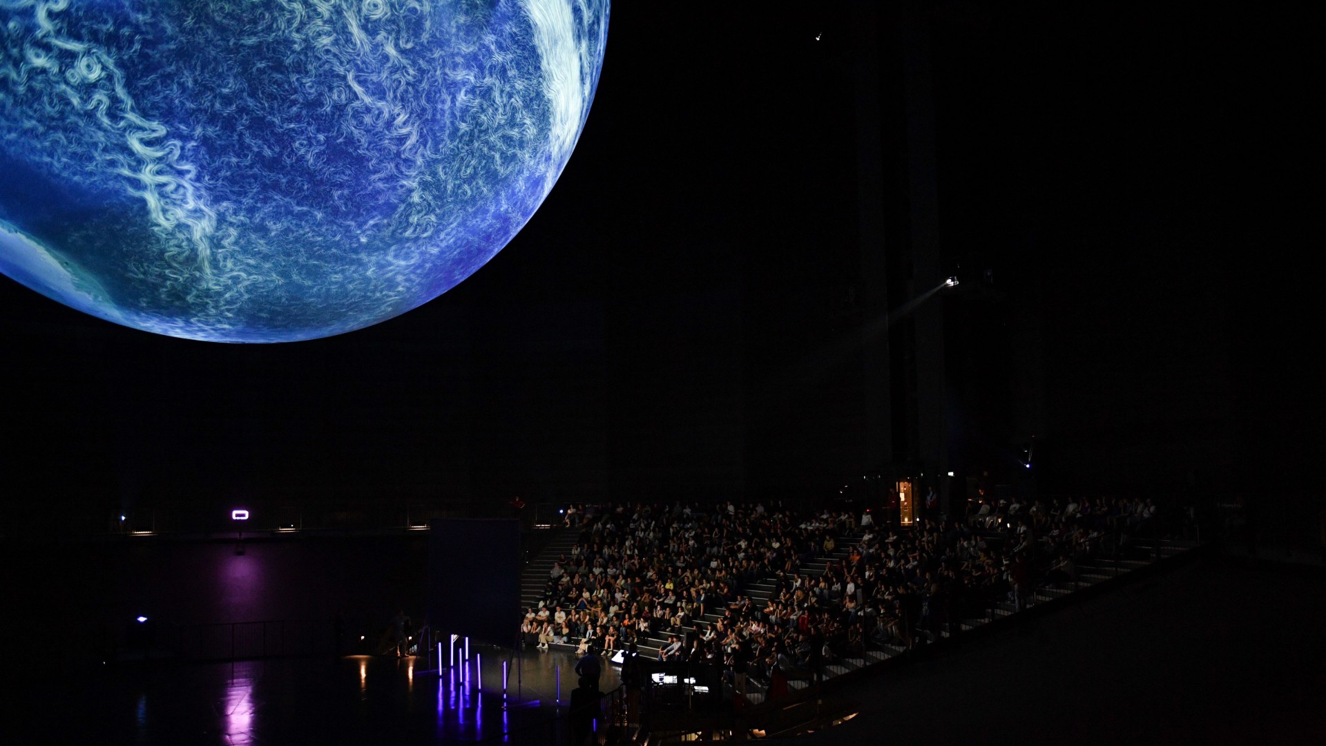 DLR-Veranstaltung im Gasometer Oberhausen