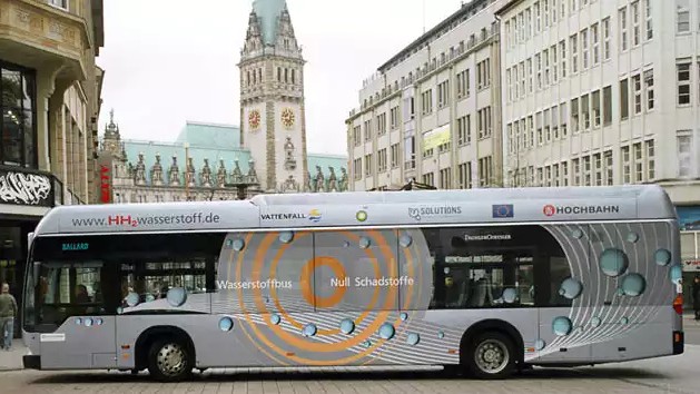 Brennstoffzellen-Flotten Hamburgs