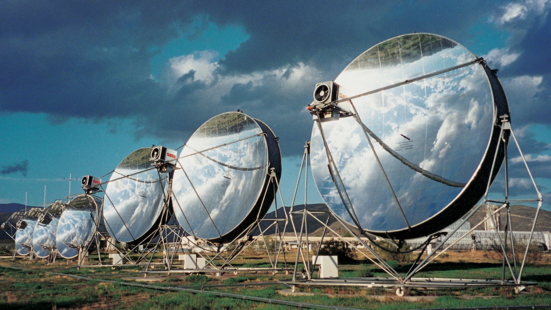 Dish-Stirling-Anlage