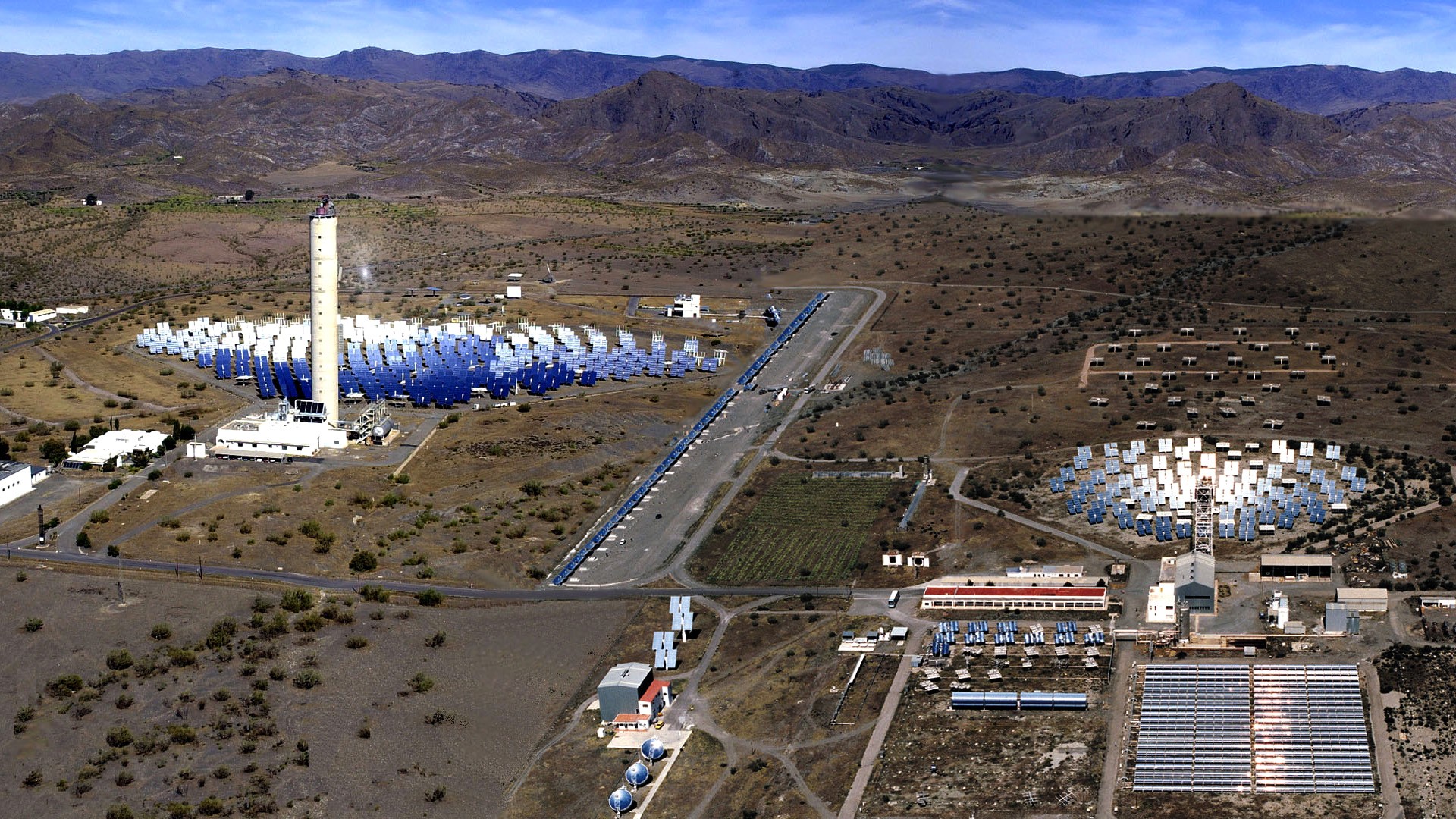 Solartestfeld in Almeria