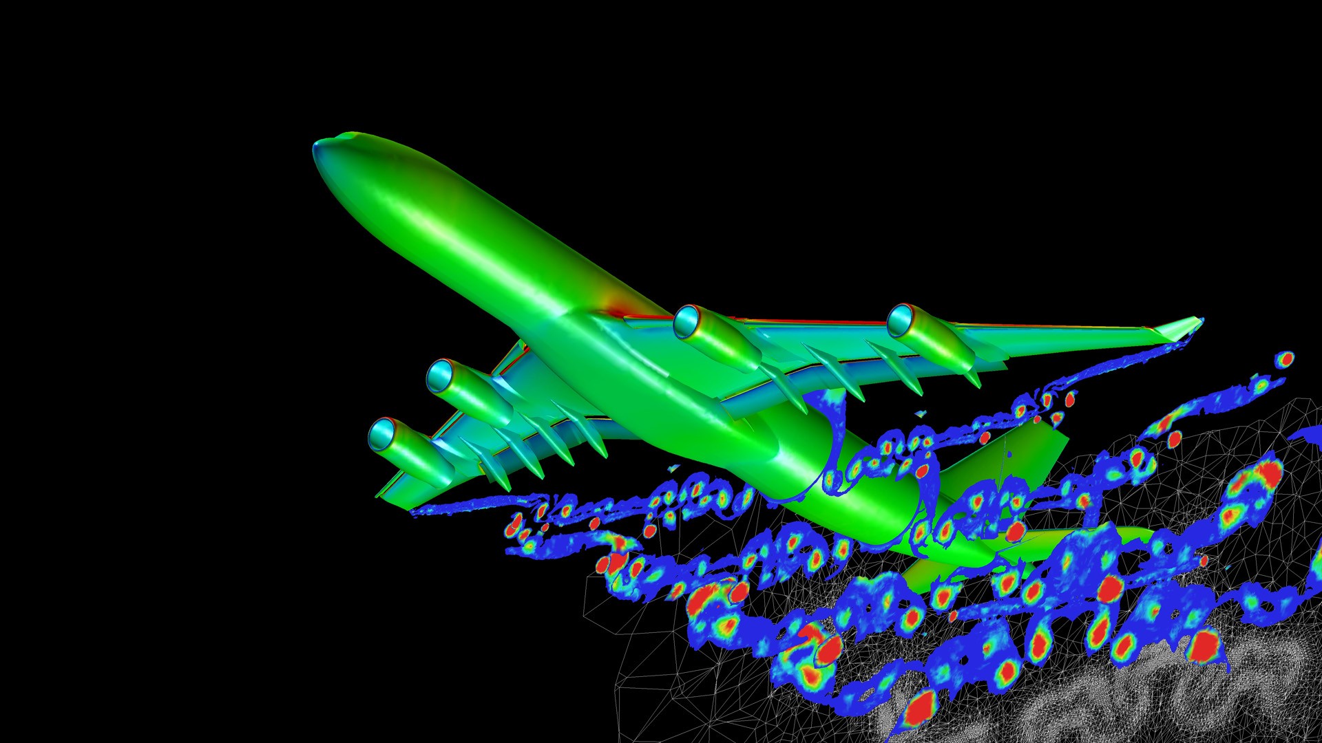Simulation Wirbelschleppen