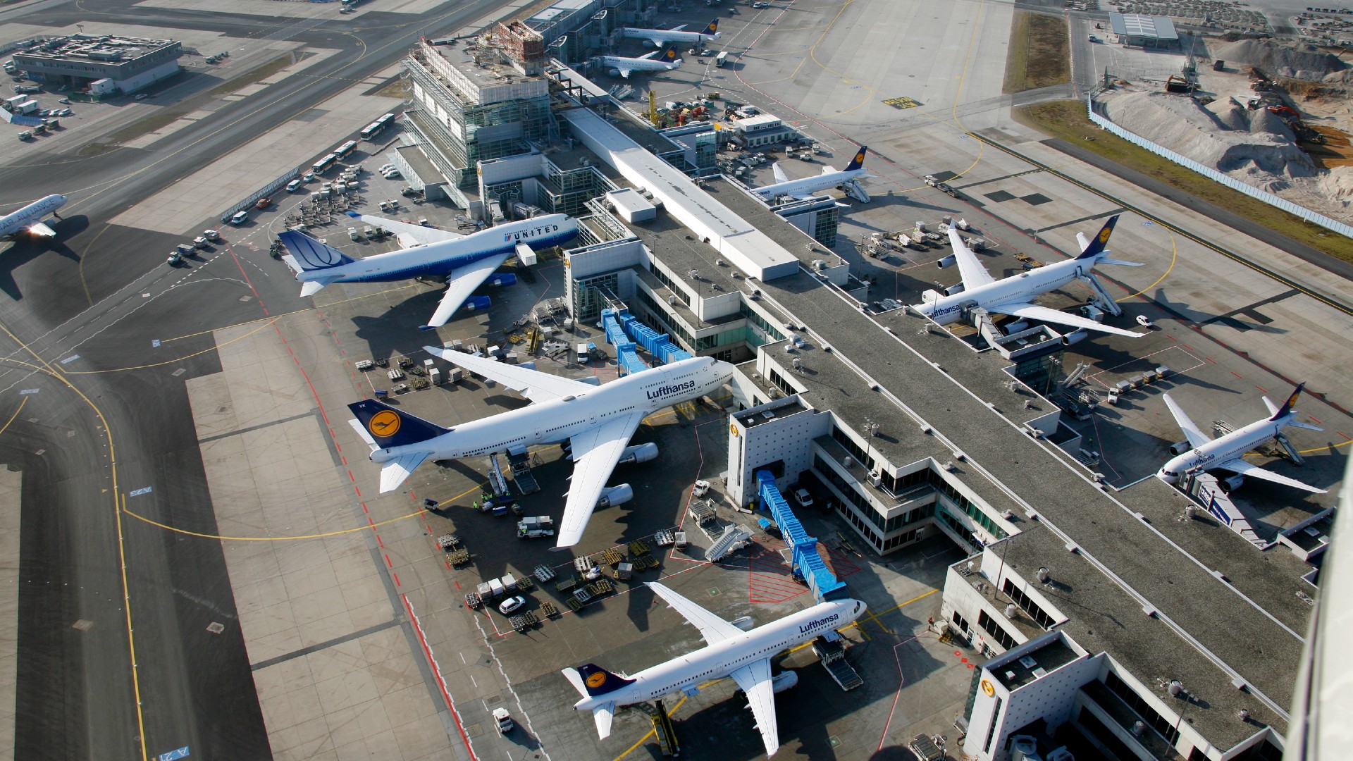Ein Flughafen