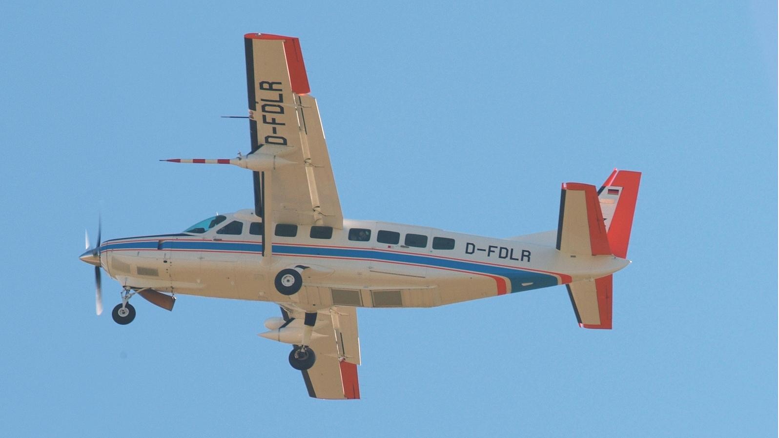 Der „Fliegende Hörsaal": Cessna 208B