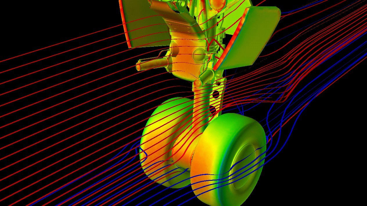 Computersimulation Fahrwerk