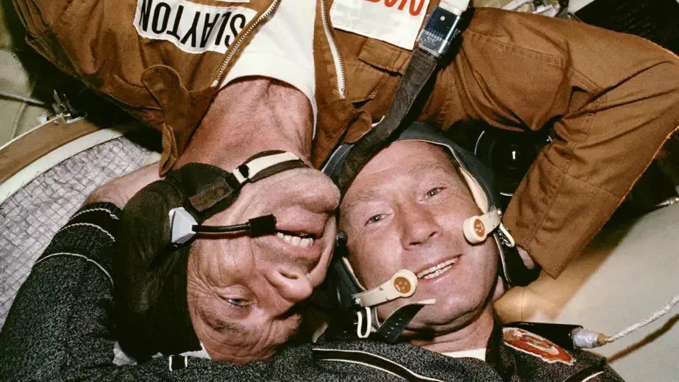 Thomas Stafford und Alexei Leonow