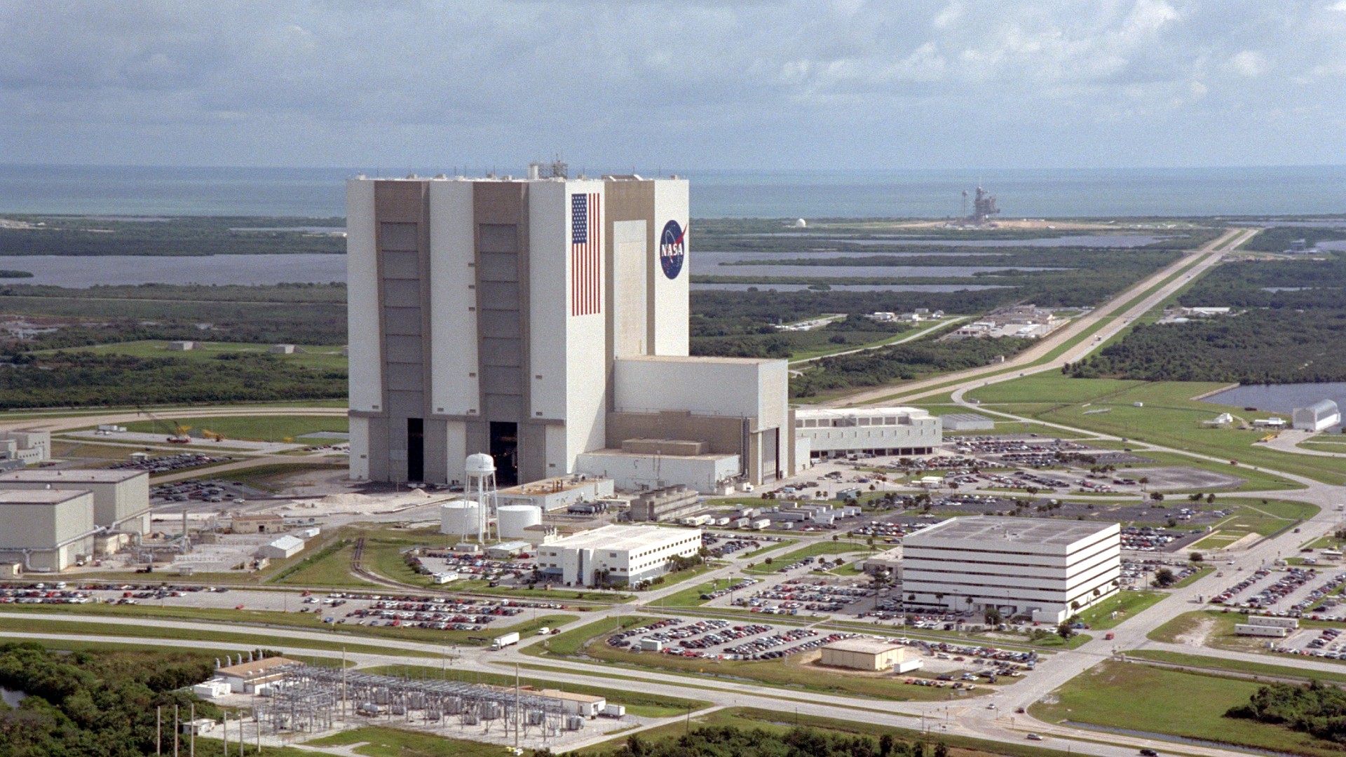 Das Kennedy Space Center ist ein riesiges Startgelände in Florida.
