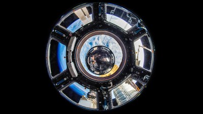 Zeitkapsel im Cupola-Modul