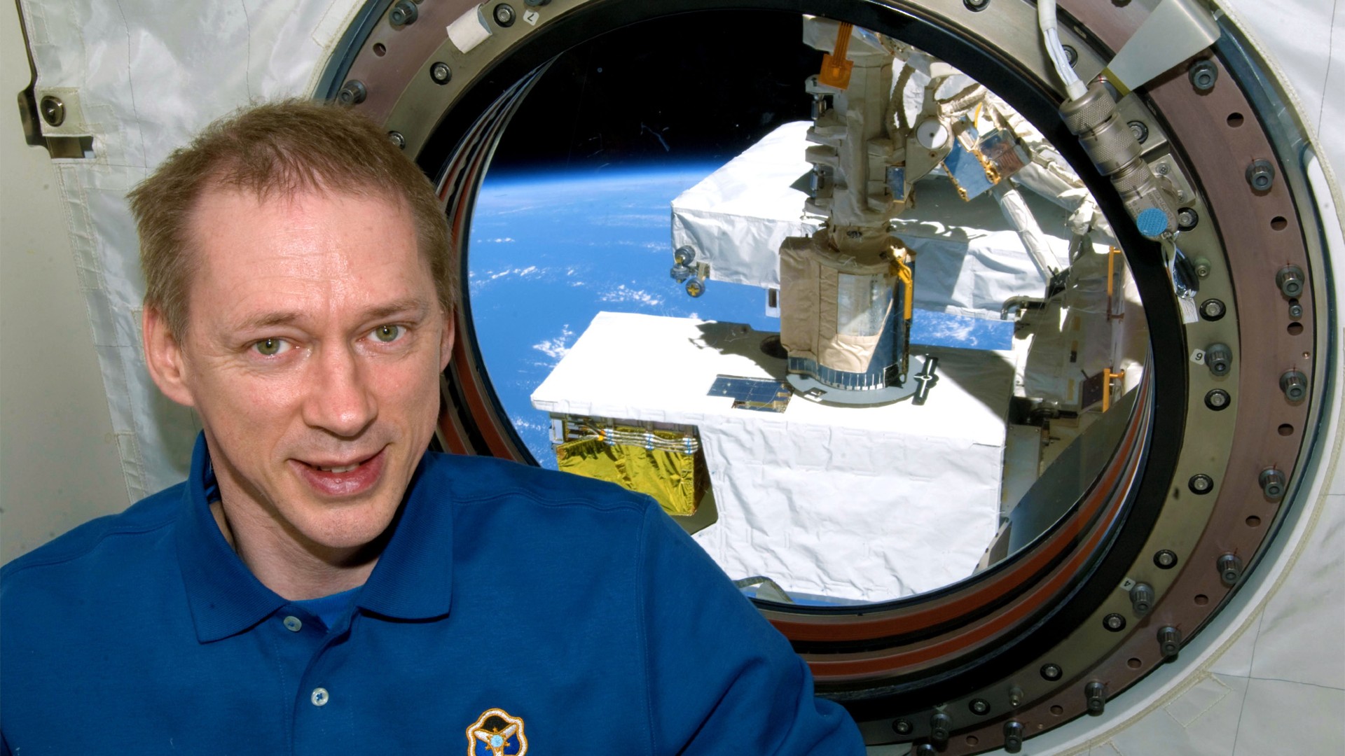 Der belgische ESA-Astronaut Frank De Winne