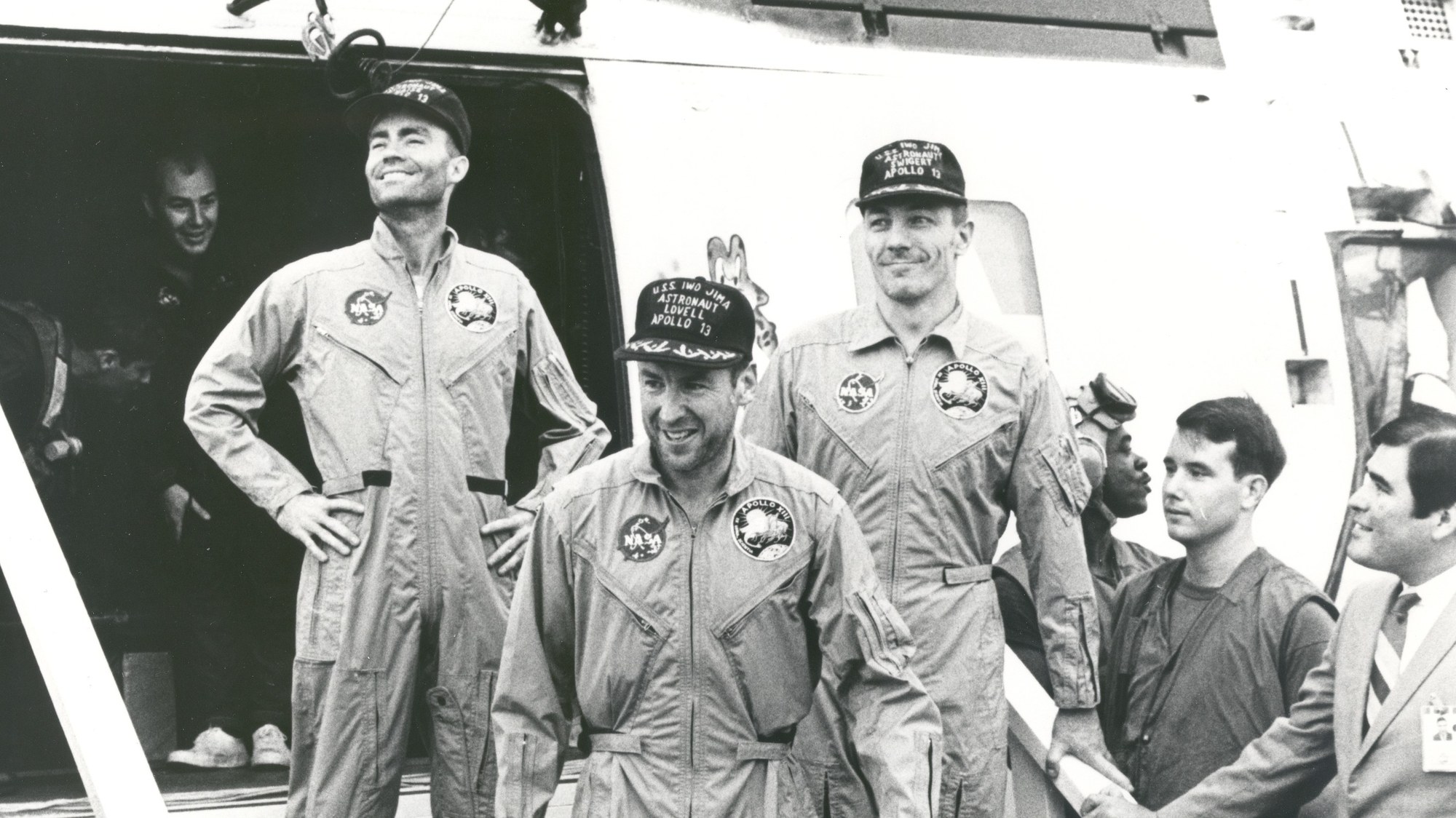Die Crew von Apollo 13