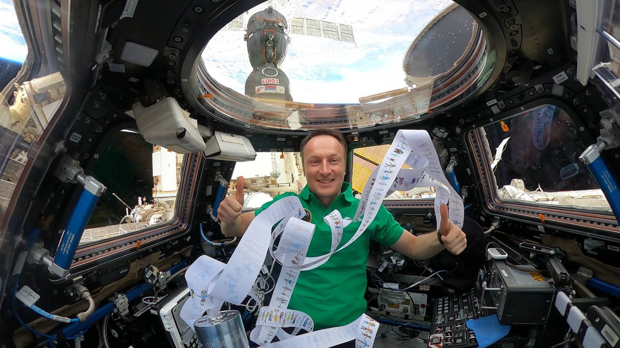 Matthias Maurer auf der ISS