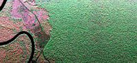 Das Bild zeigt eine Region in Indonesien