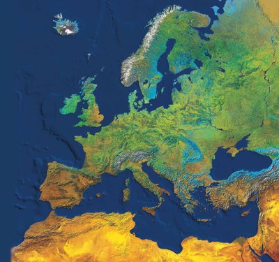 Europa ohne Wolken
