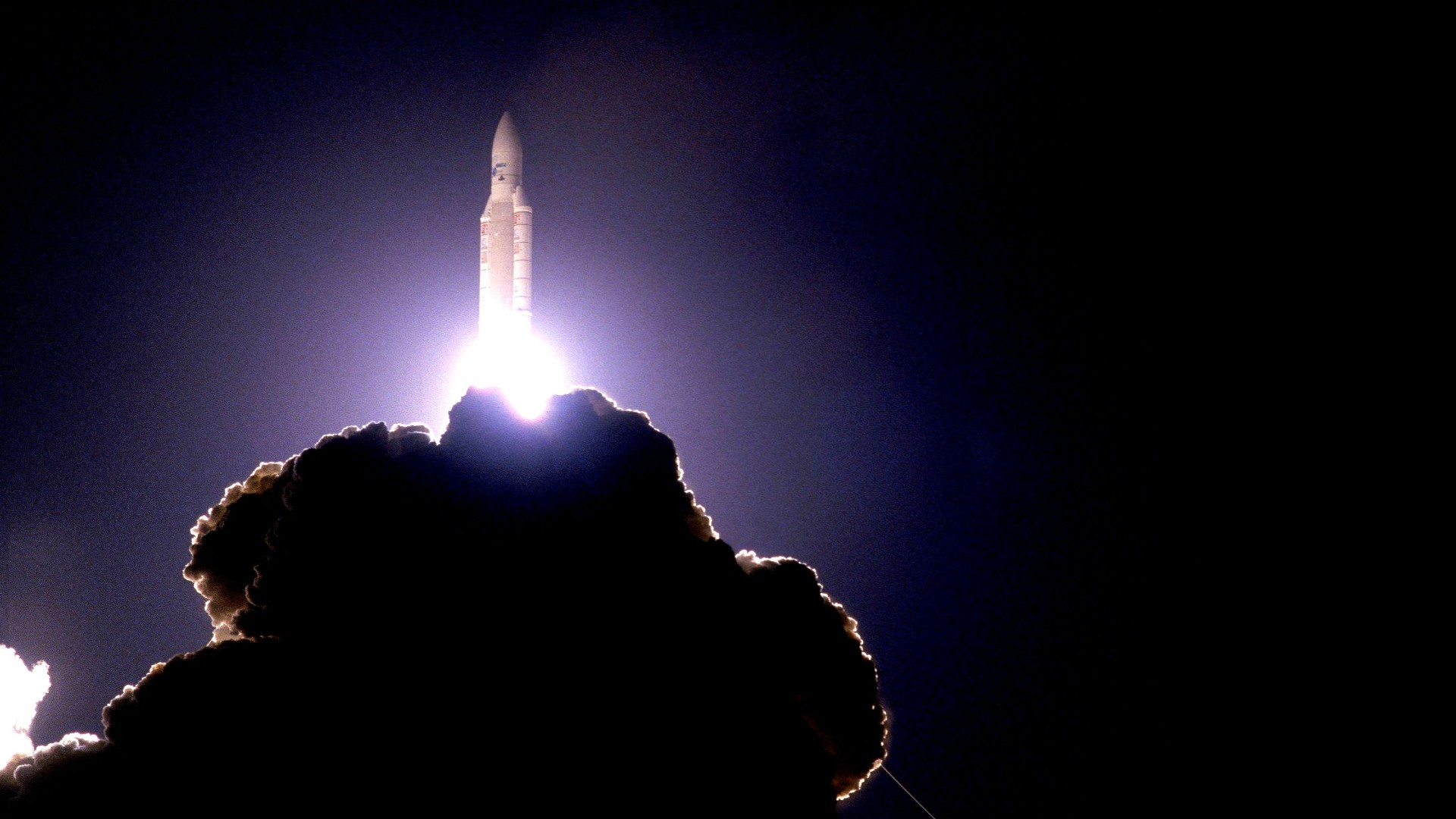 Start einer Ariane-Rakete