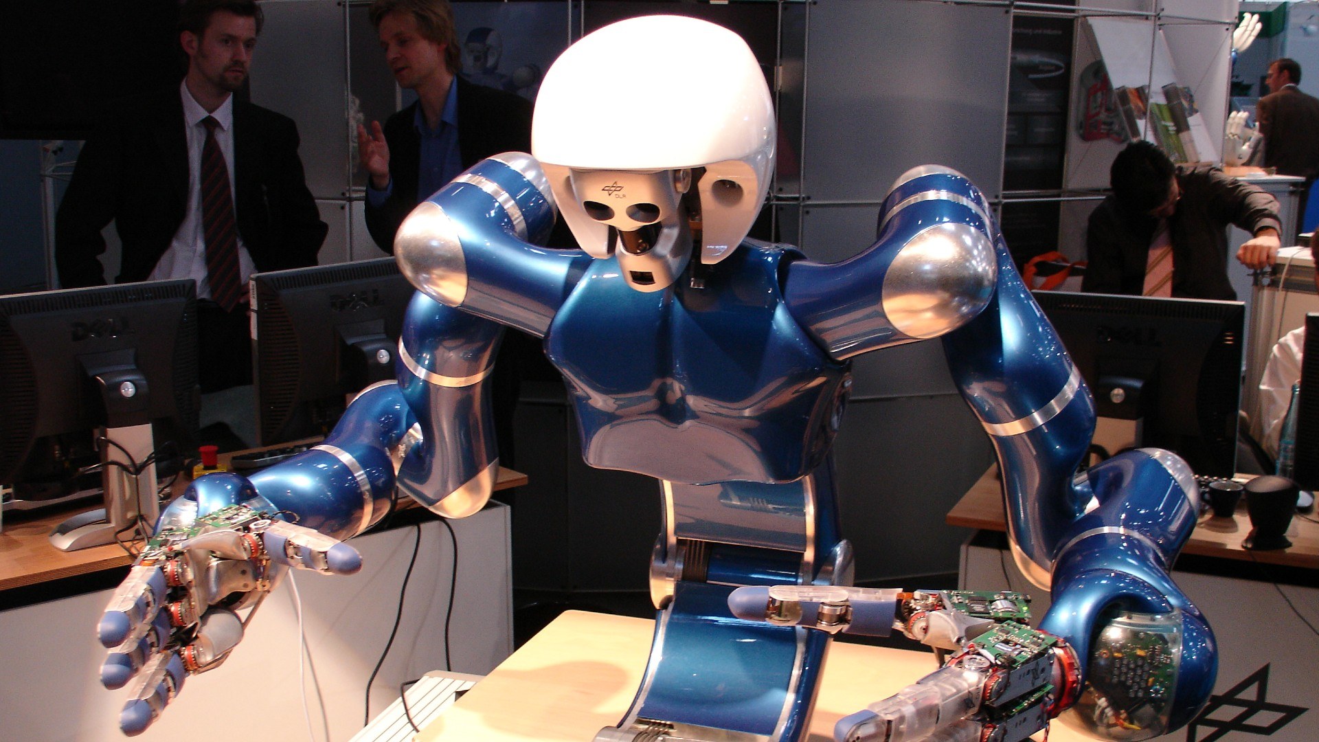 JUSTIN – ein Roboter mit „Fingerspitzengefühl“.