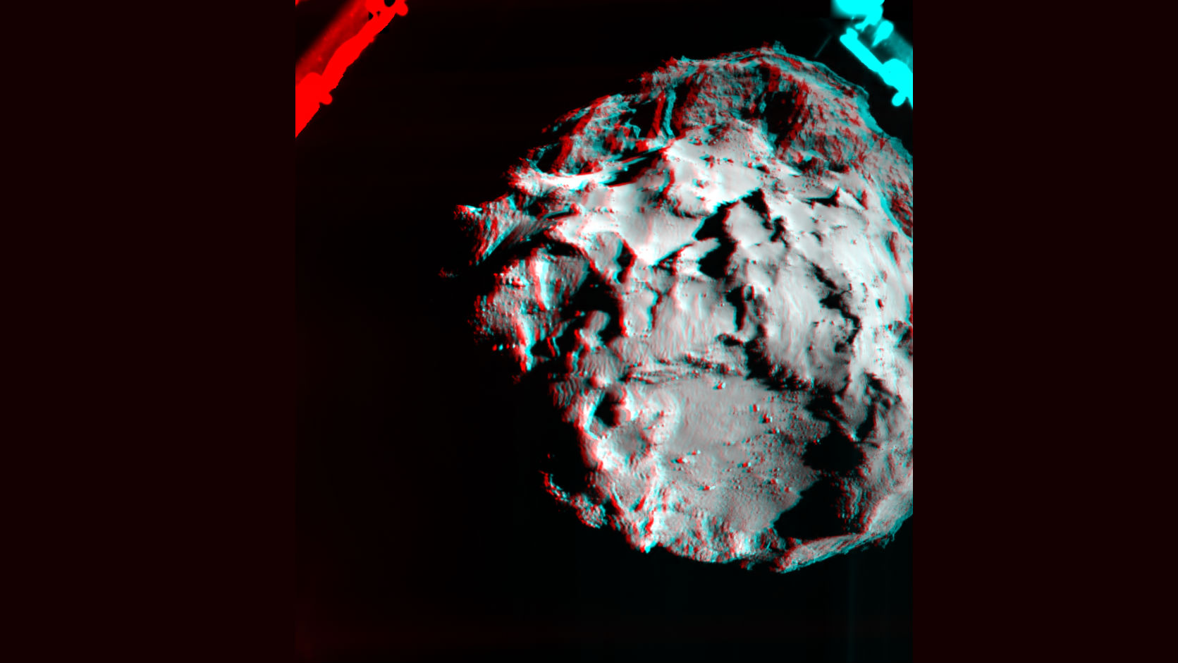 3D-Bilder des Kometen