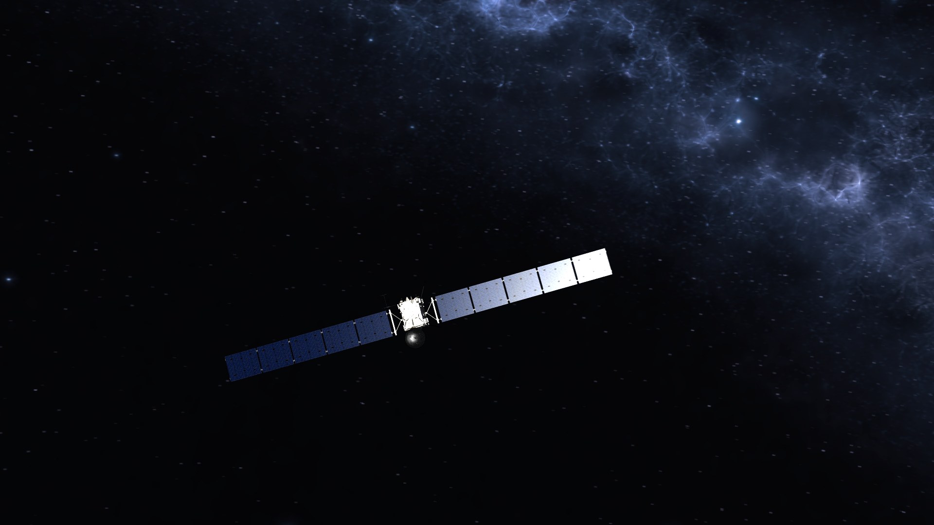 Rosetta in den Tiefen des Sonnensystems