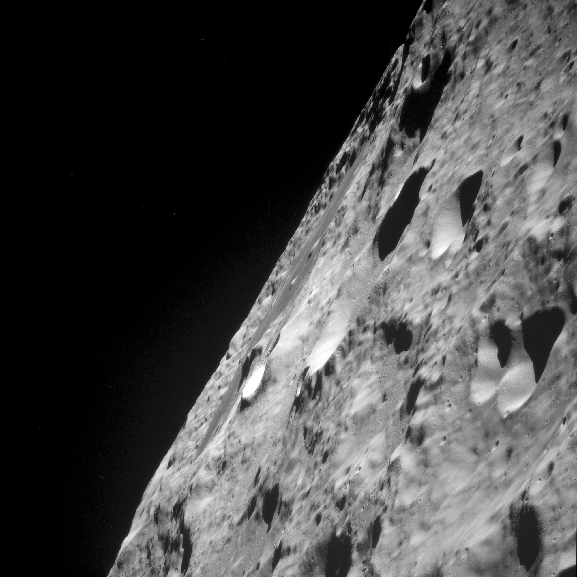Mond-Nahaufnahme