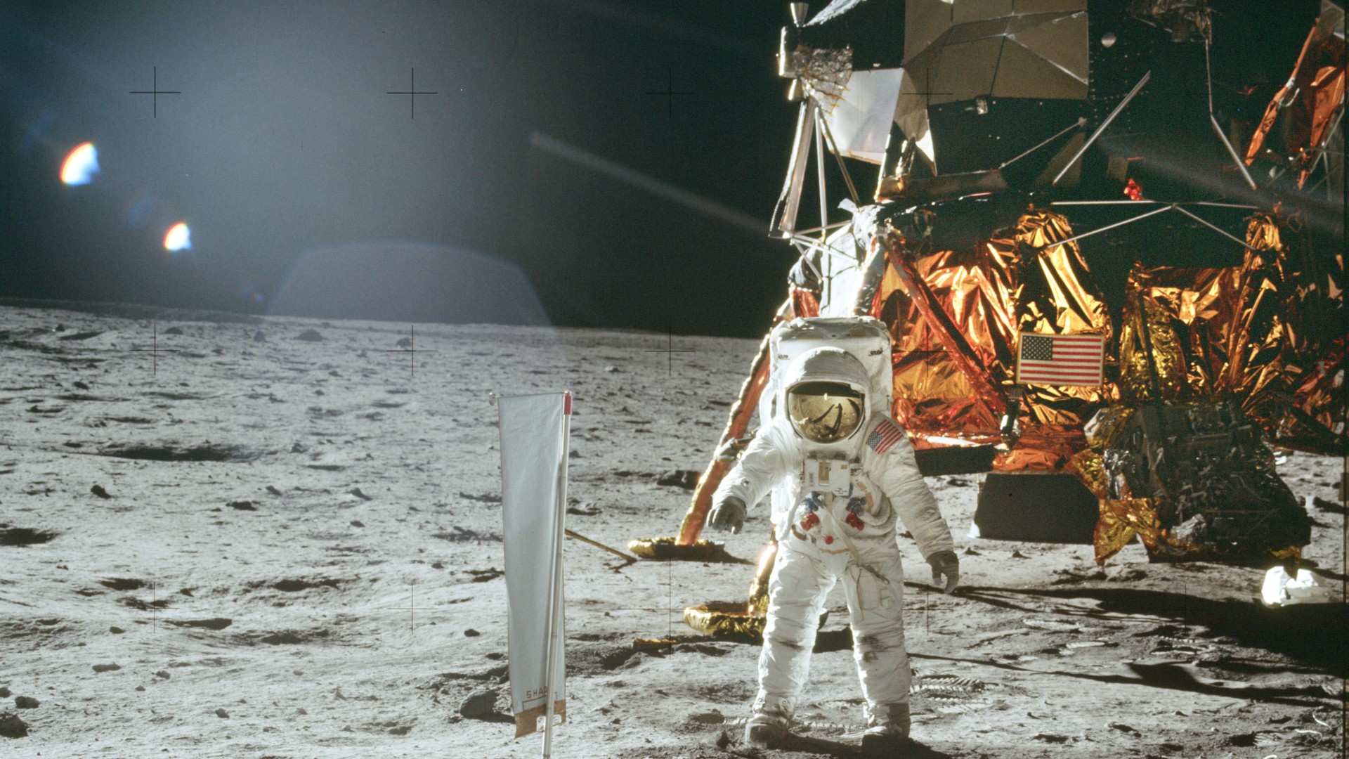 Neil Armstrong auf dem Mond