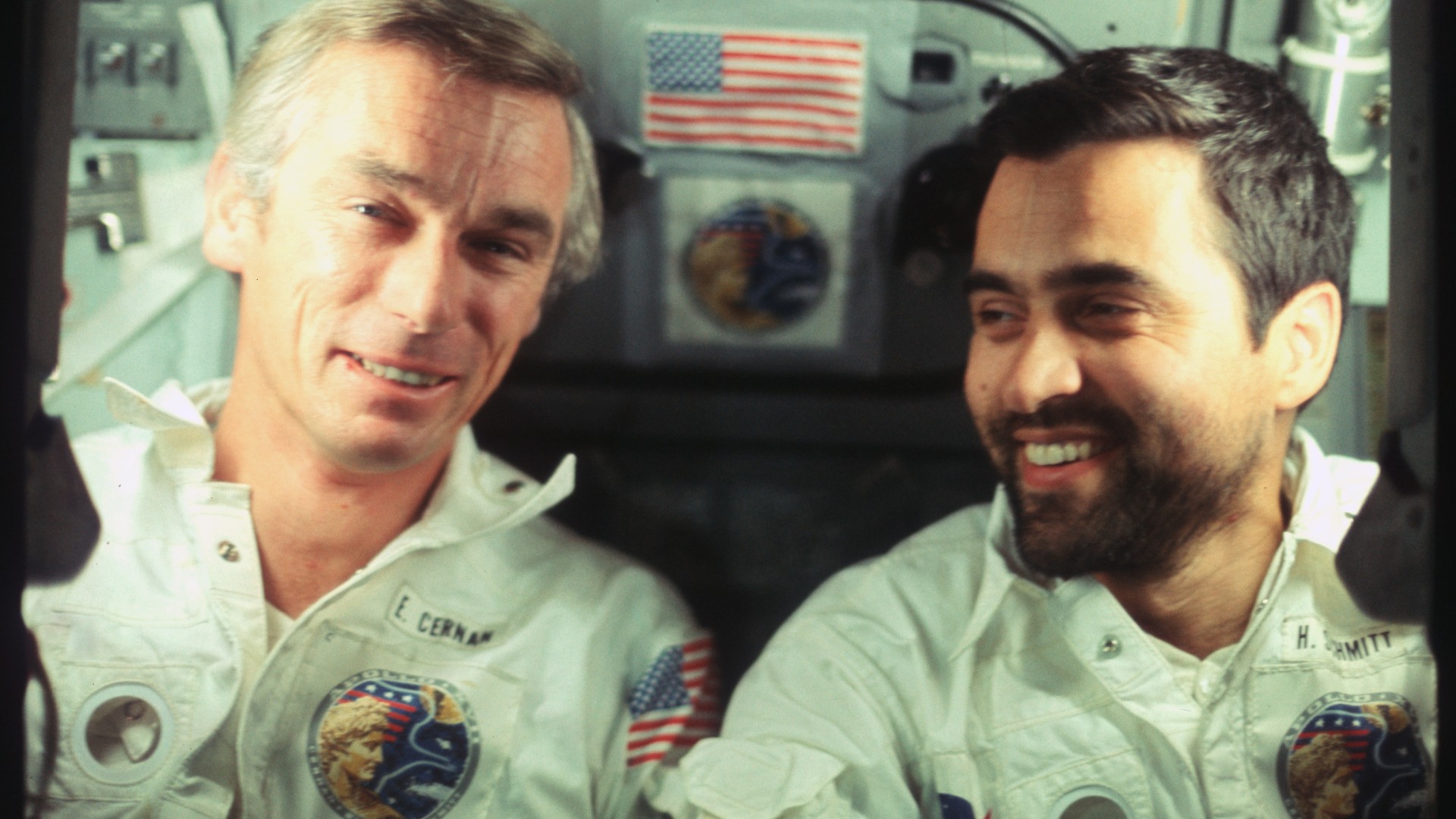 Gene Cernan und Harrison Schmitt