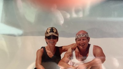 Nancy Conrad mit Pete Conrad