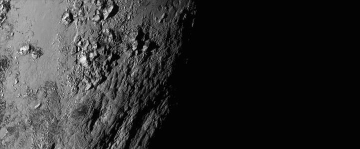 Berge auf Pluto