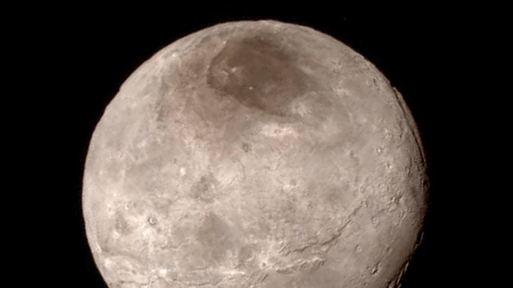 Dieses Foto zeigt den Pluto-Mond Charon