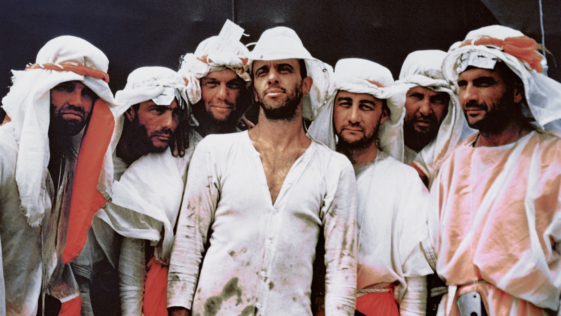 Die ersten amerikanischen Astronauten beim Survival Training.