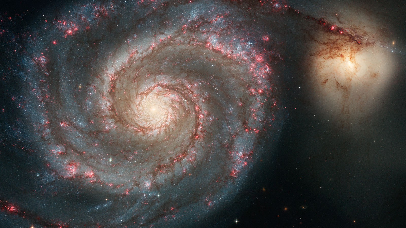 Weit entfernte Galaxien
