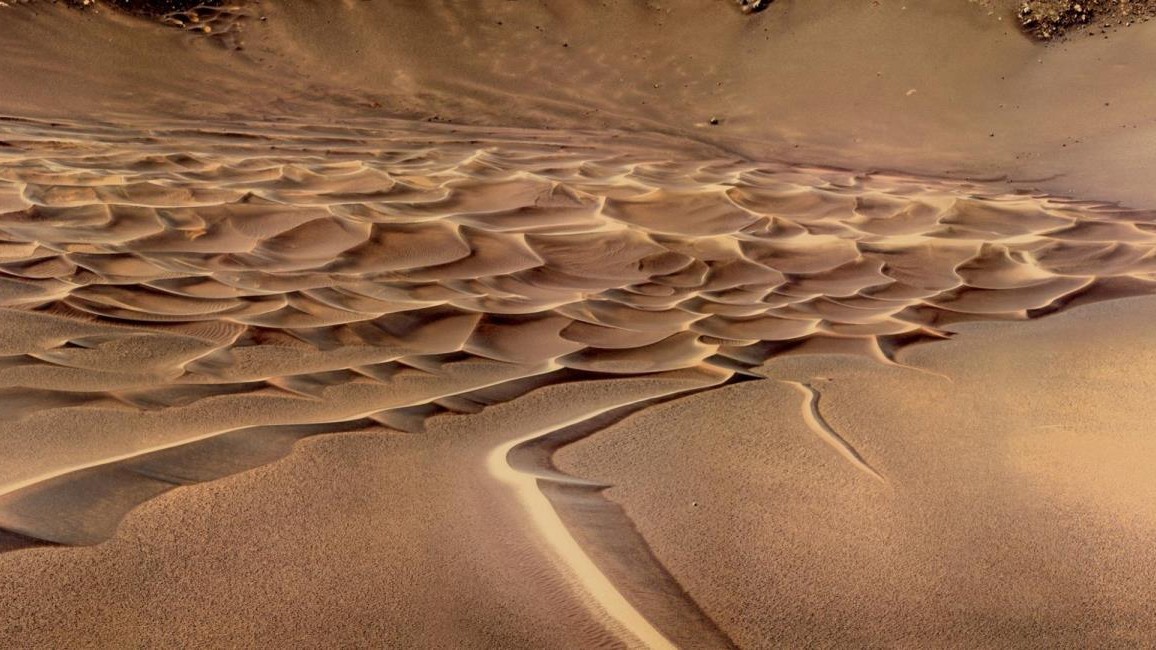 Transversaldünen auf dem Mars